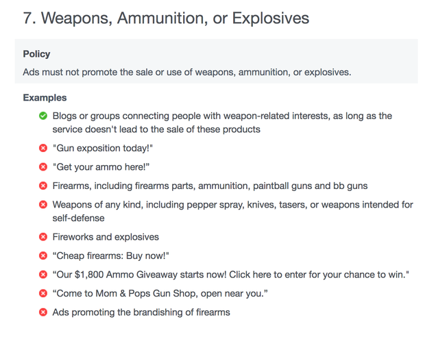 Illustration for article titled Facebook Will Stop Showing Ads for Gun Accessories to Kids